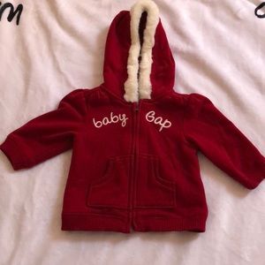 Baby gap zip up hoodie